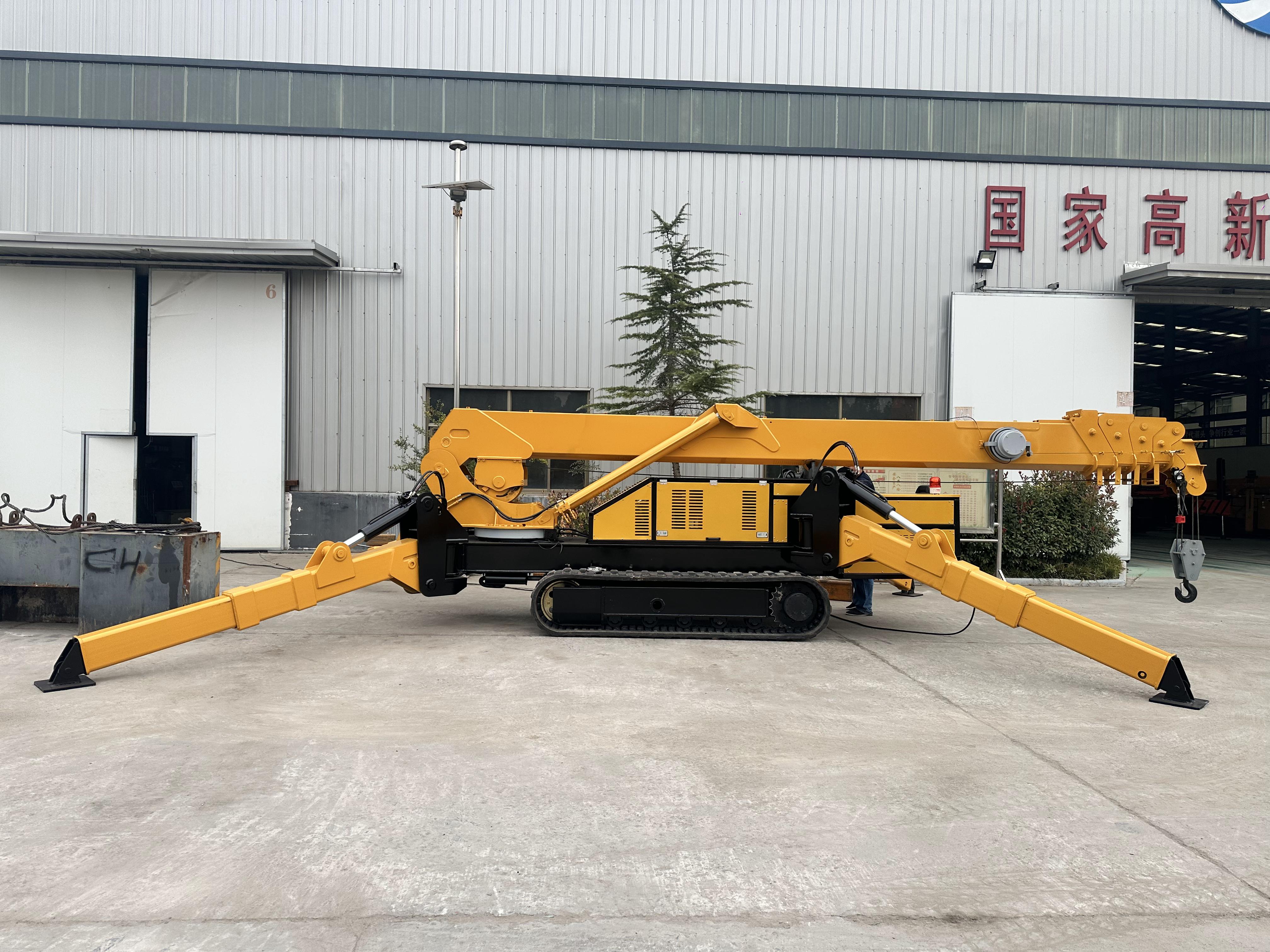  華鷹機械蜘蛛型吊車有哪些優勢？